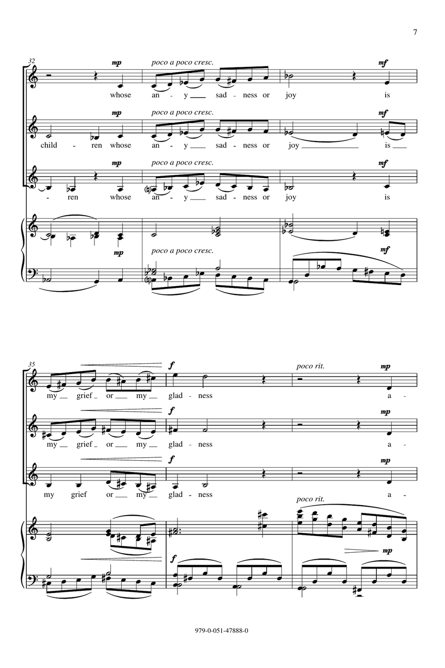 I Am A Little Church SSA scores gallery preview page 5