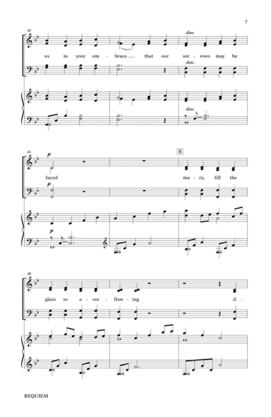 Requiem 4-Part scores gallery preview page 5