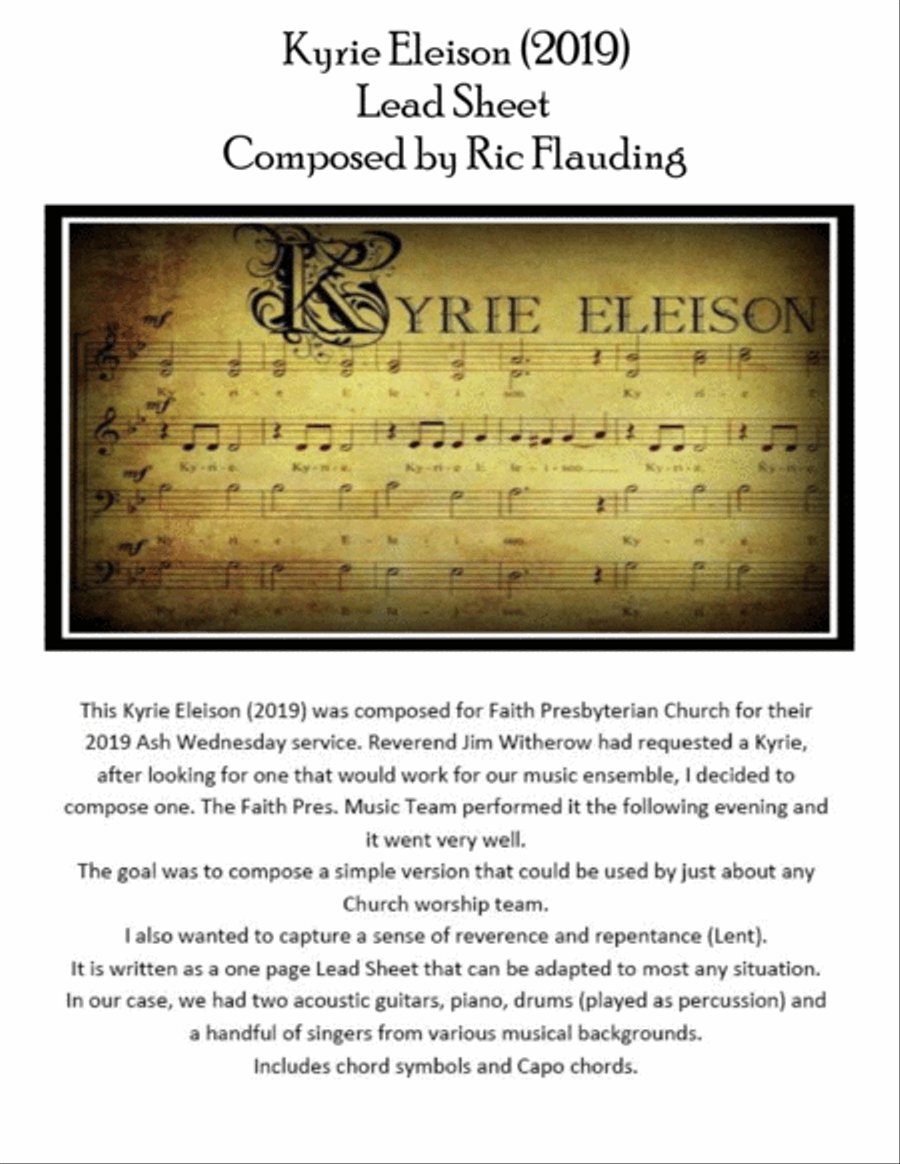 Kyrie Eleison (2019) Voice scores gallery preview page 1