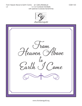 Book cover for From Heaven Above to Earth I Come