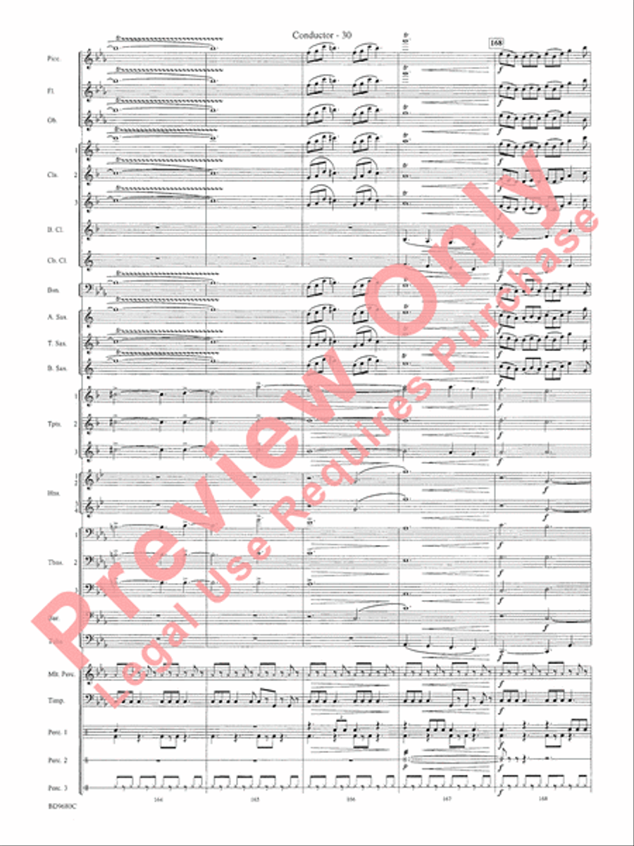Ireland: Of Legend and Lore Concert Band scores gallery preview page 35