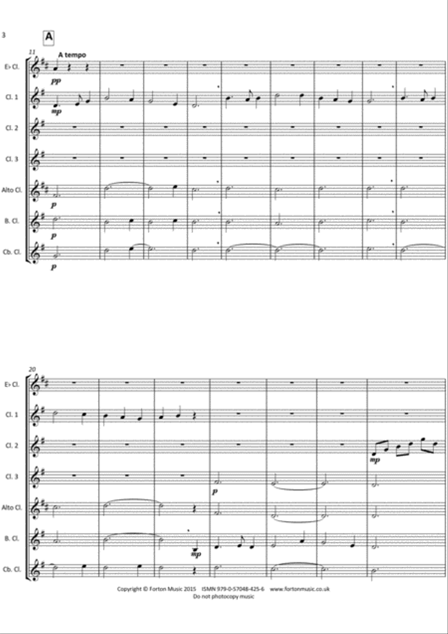 Dream Angus Set of Parts scores gallery preview page 4