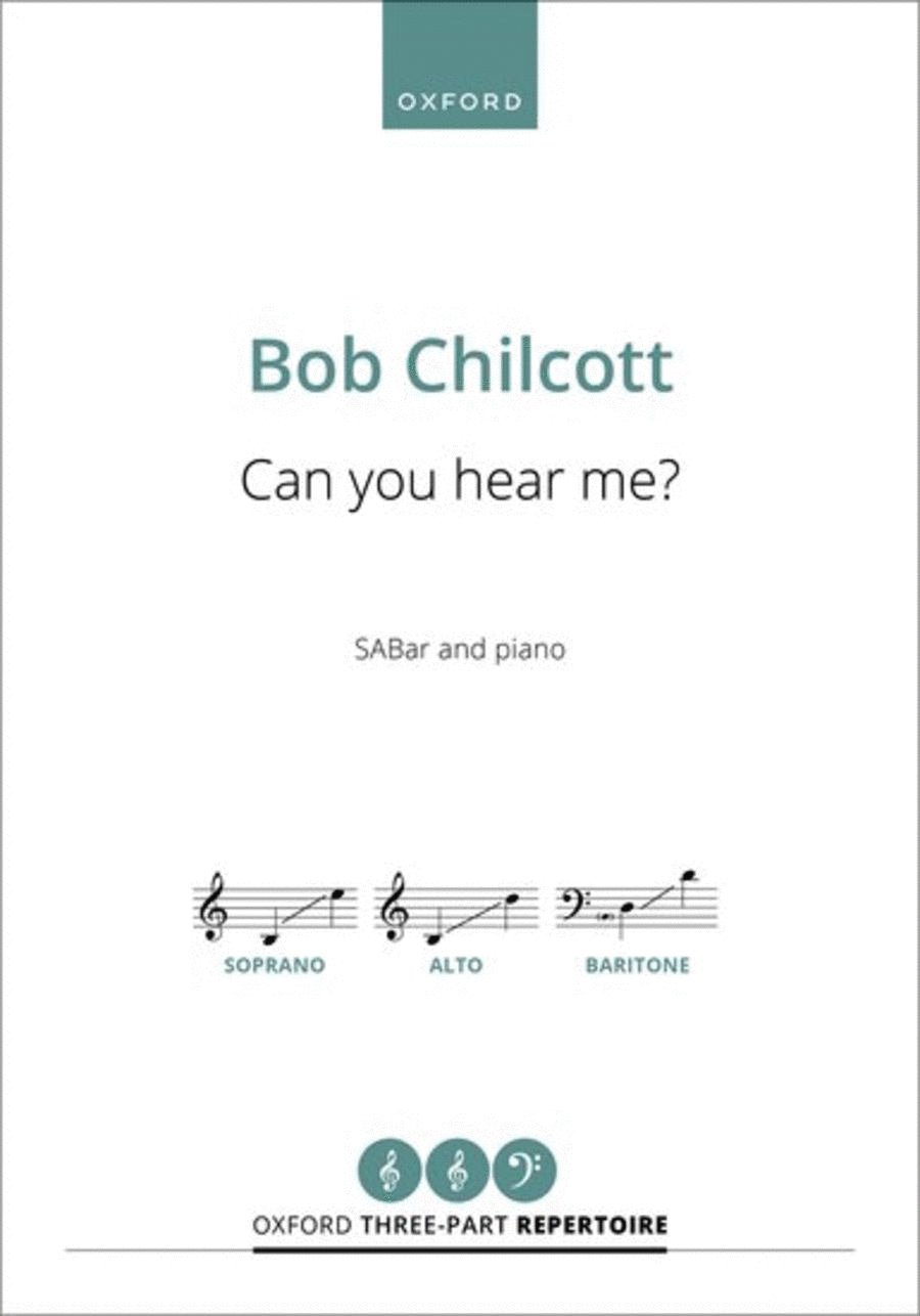 Can you hear me? Choir scores gallery preview page 1