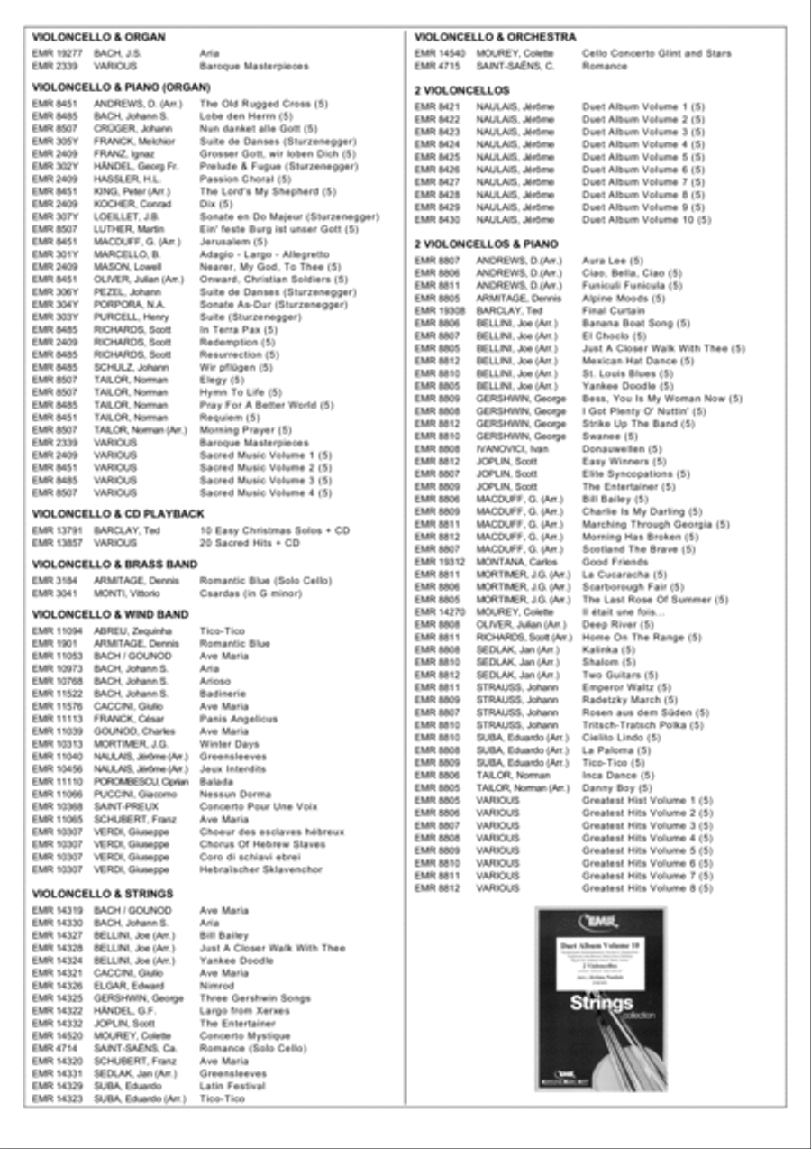 Popcorn Popcorn Cello scores gallery preview page 5
