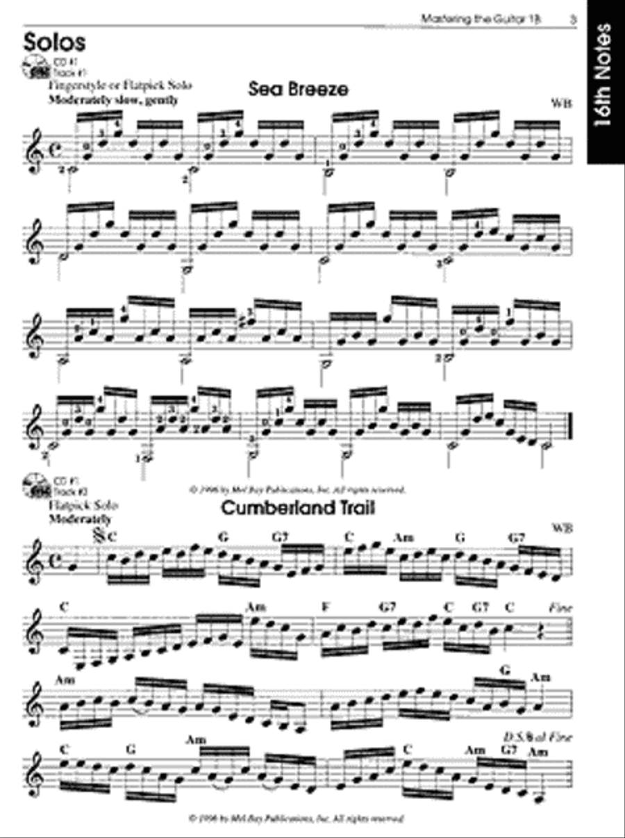 Mastering the Guitar 1B Flatpicking Guitar scores gallery preview page 3