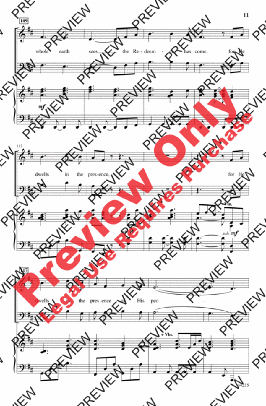 Oh, How Good It Is 4-Part scores gallery preview page 11