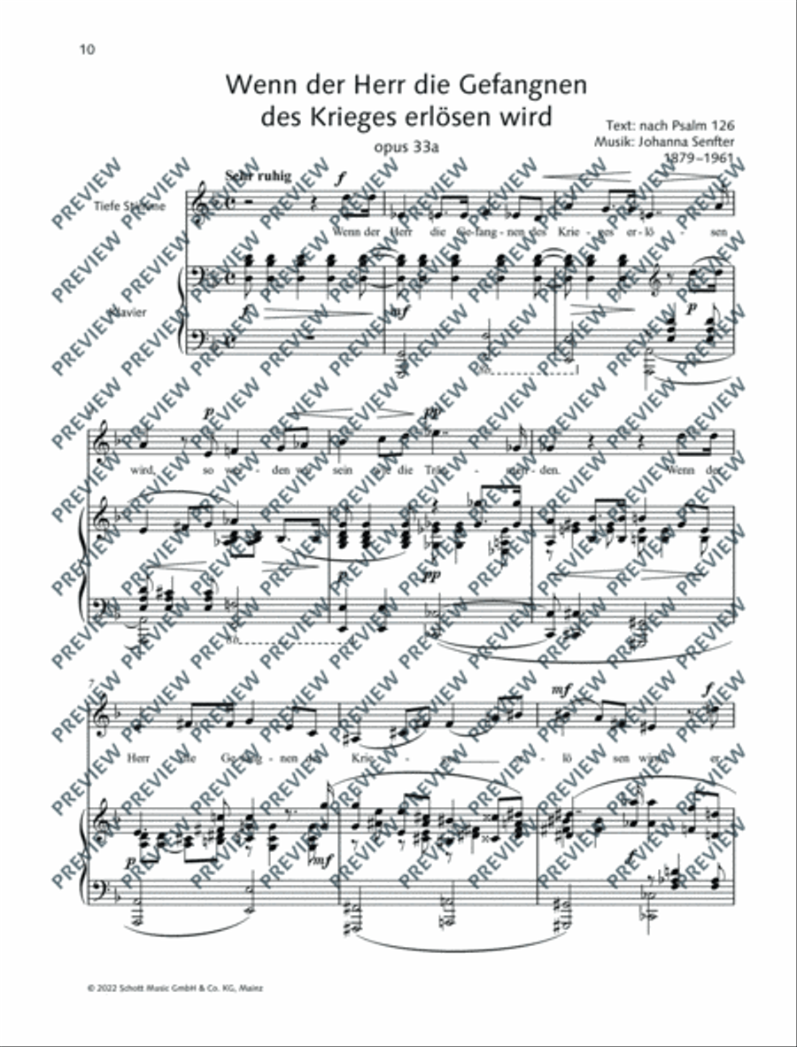 Zwei Geistliche Lieder Voice scores gallery preview page 11