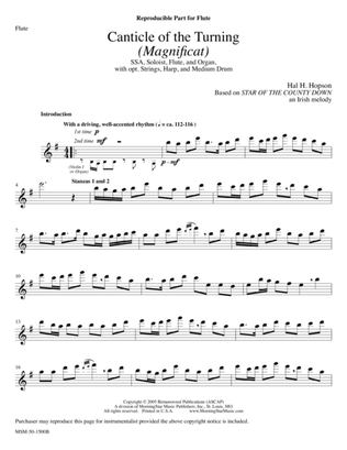 Canticle of the Turning (Magnificat) (Downloadable Instrumental Parts)