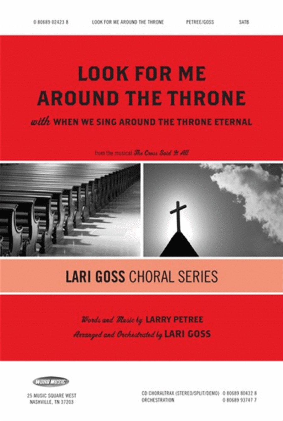 Look For Me Around The Throne - CD ChoralTrax Choir scores gallery preview page 1