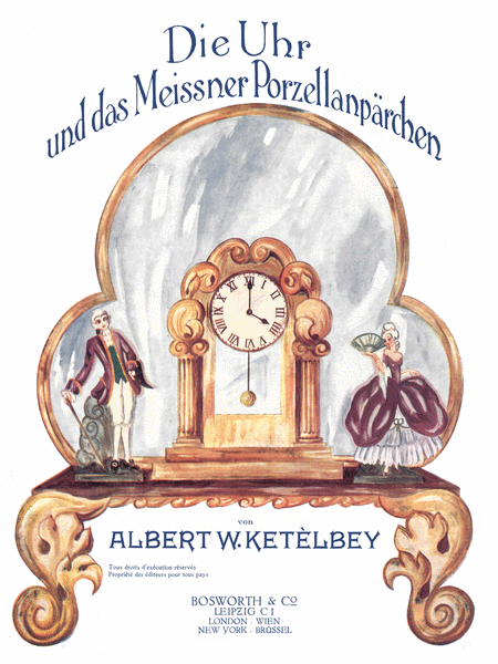 The Clock And Dresden Figures