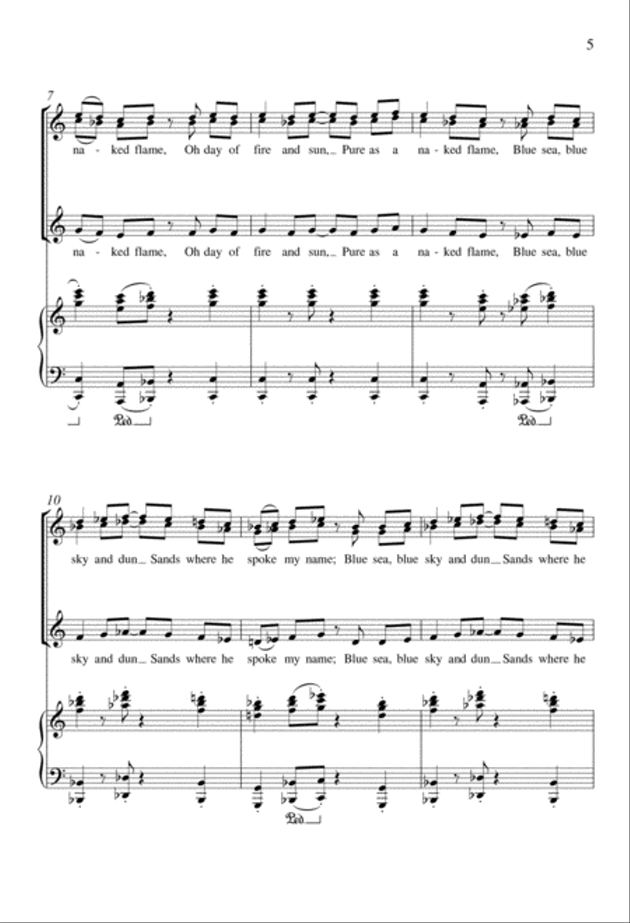 Oh day of fire and sun SSA scores gallery preview page 4