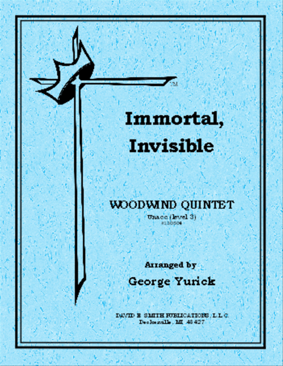 Immortal, Invisible Woodwind Quintet scores gallery preview page 1