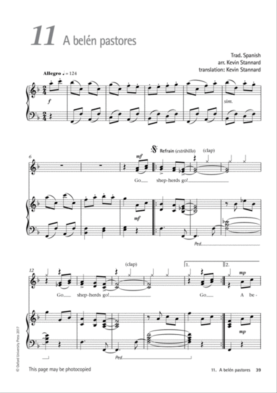 Junior Voiceworks at Christmas + CD 4-Part scores gallery preview page 4