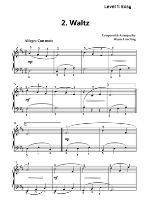 Waltz - Sheet Music for Piano Recital & Eisteddfods