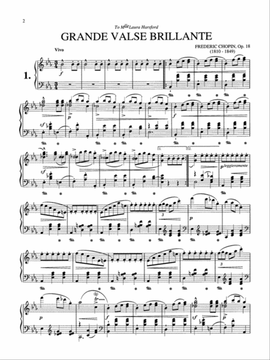 Fifteen Waltzes Fifteen Waltzes Piano Solo scores gallery preview page 2