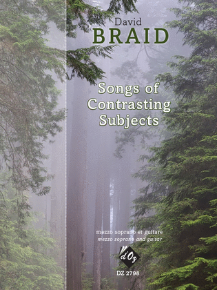 Book cover for Songs of Contrasting Subjects