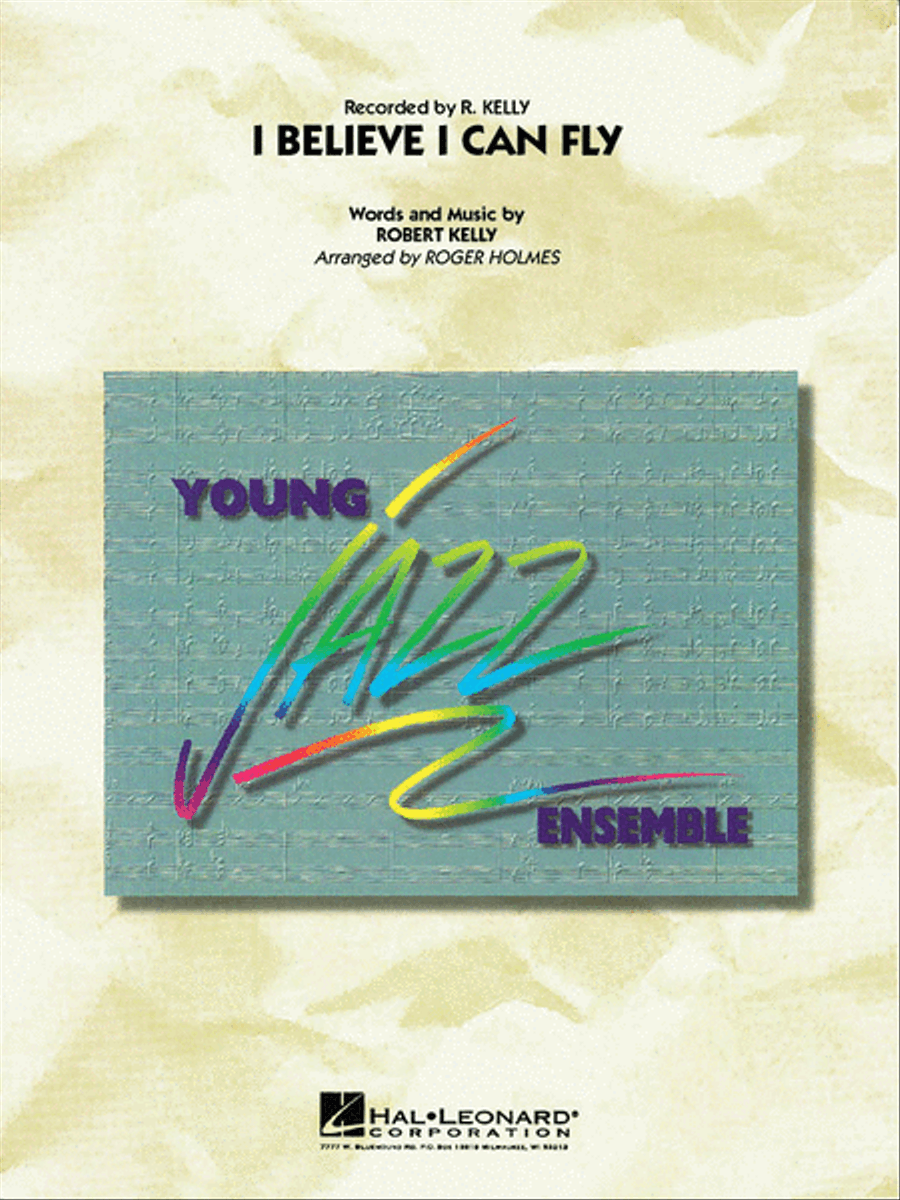 I Believe I Can Fly Jazz Ensemble scores gallery preview page 1