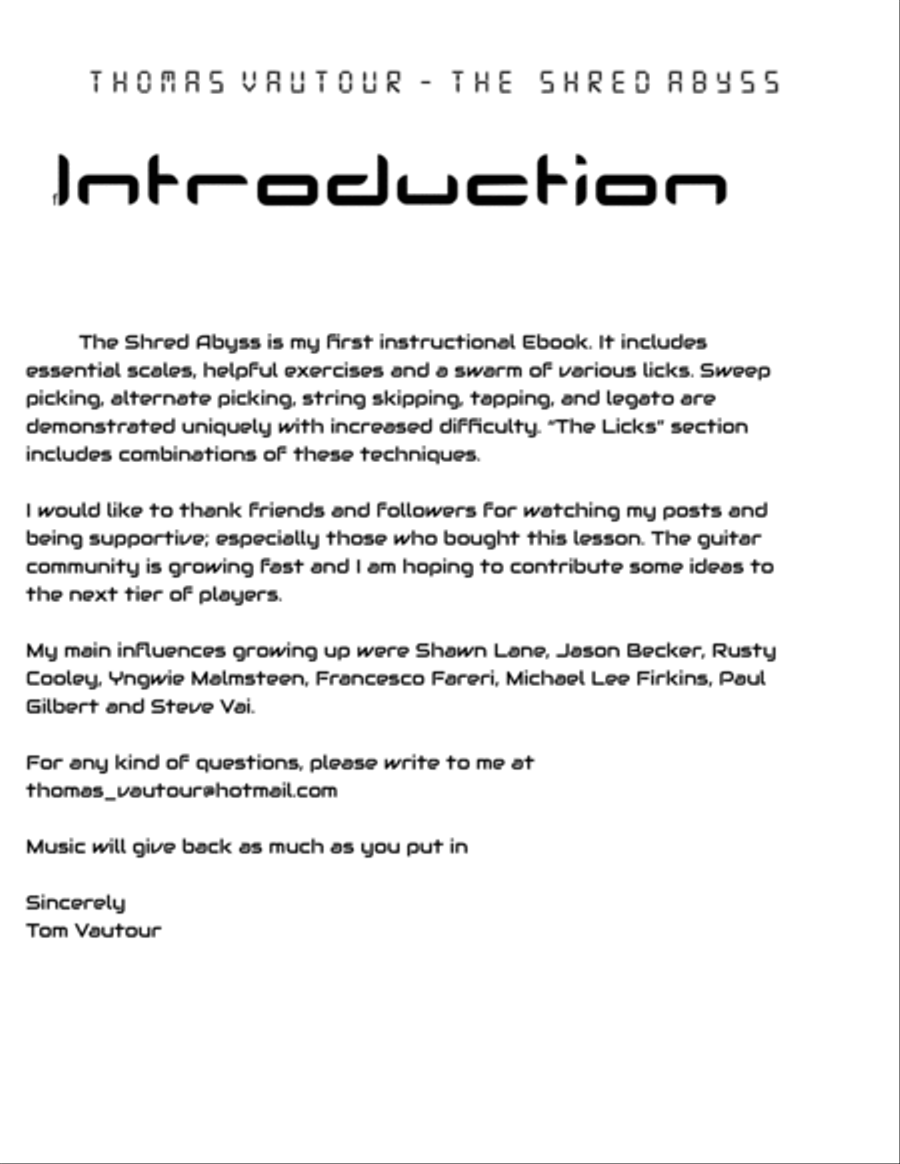 The Shred Abyss Acoustic Guitar scores gallery preview page 2
