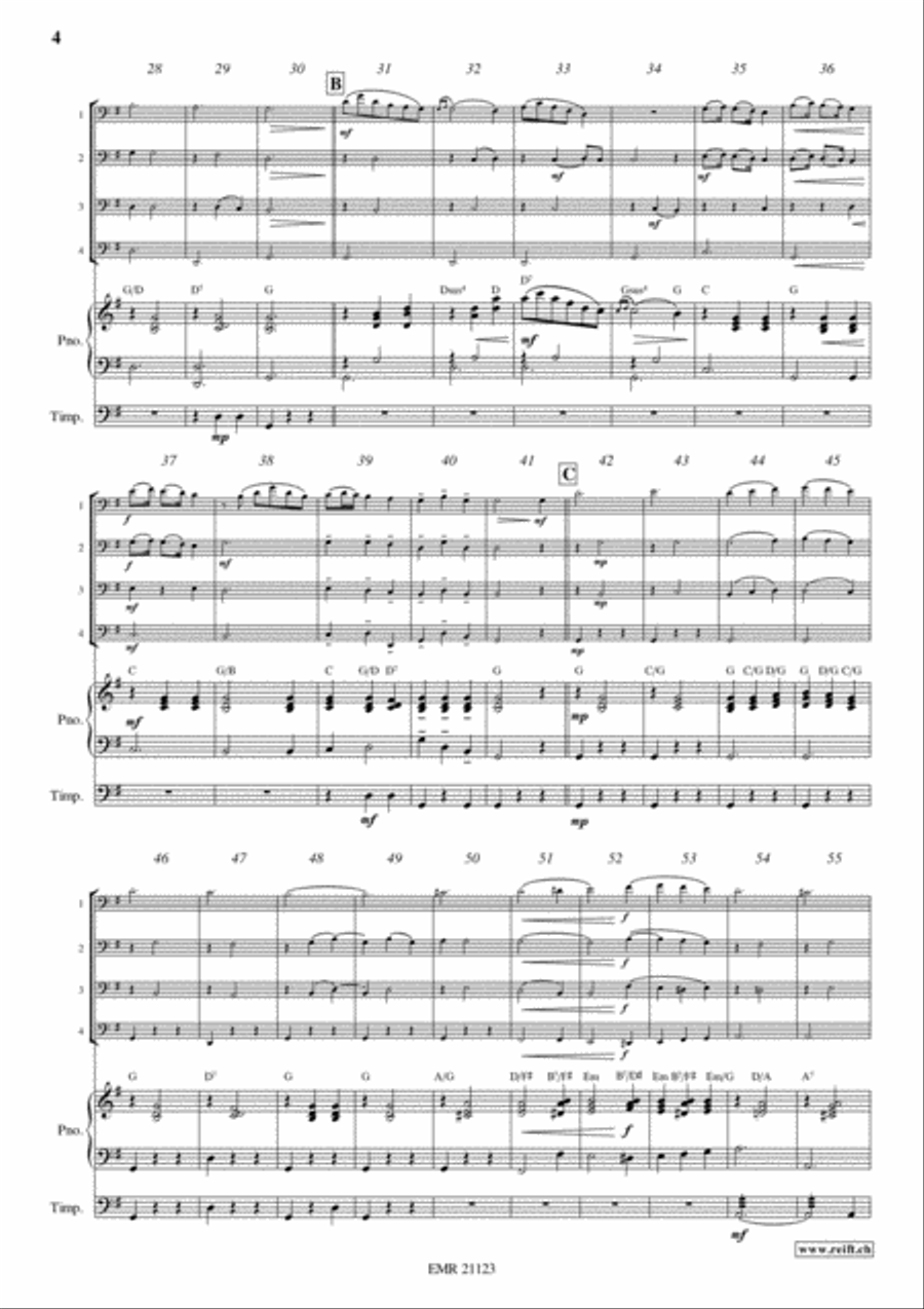 Plaisir d'Amour Cello scores gallery preview page 4