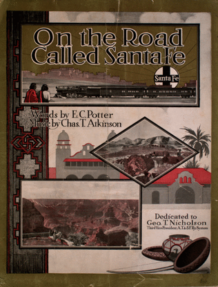 Book cover for On the Road Called Santa Fe