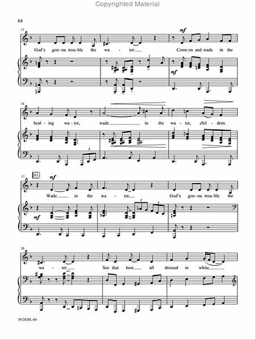 Songs of Celebration and Joy - Medium-low Voice Medium Voice scores gallery preview page 7