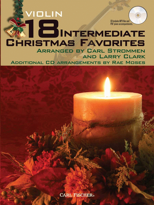 Book cover for 18 Intermediate Christmas Favorites