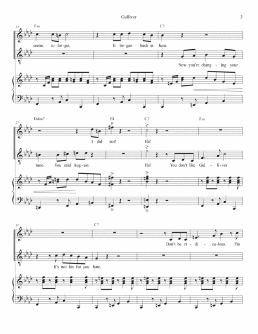 Gulliver Vocal Duet scores gallery preview page 3