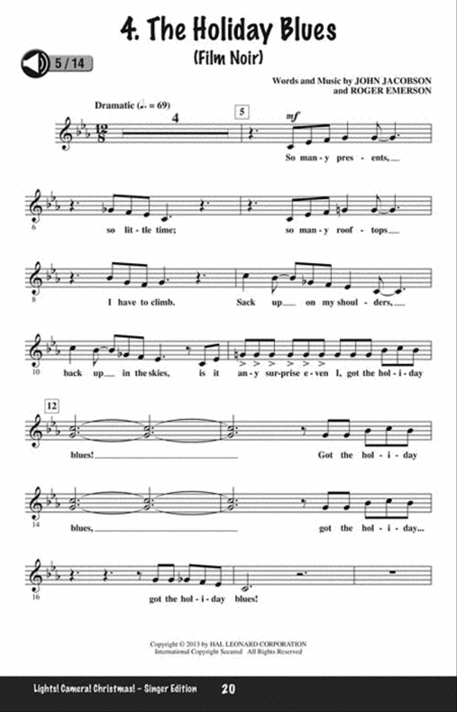 Lights! Camera! Christmas! Choir scores gallery preview page 5