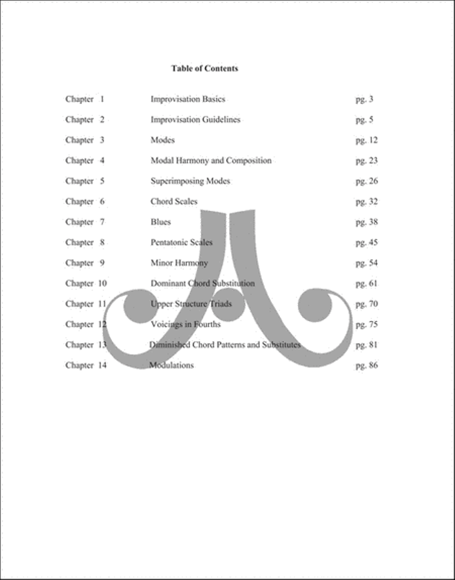 Jazz Piano And Harmony - Avanced Guide