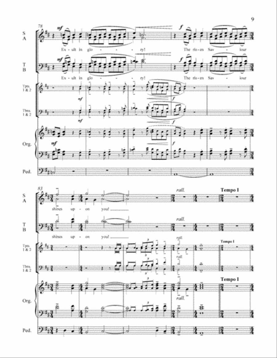 Rejoice all spirits! 4-Part scores gallery preview page 19