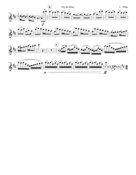 Verdi - Pas de Deux set for Flute and Piano image number null