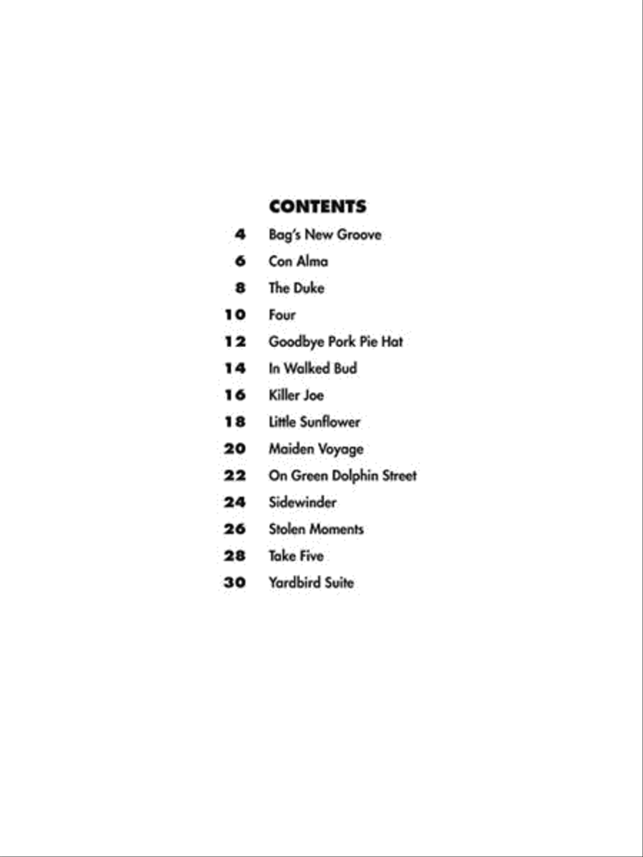 Jazz Classics Jazz Classics Guitar Ensemble scores gallery preview page 3