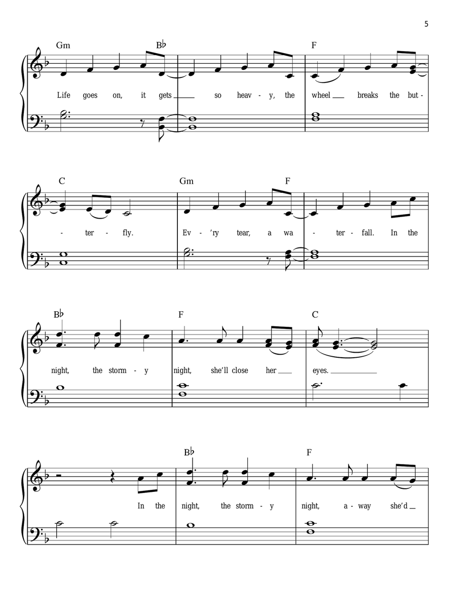 Paradise Voice scores gallery preview page 5