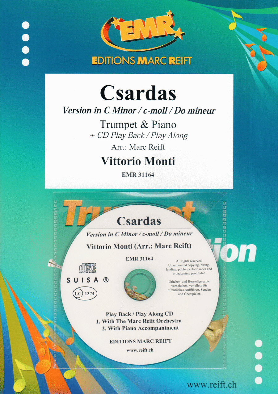 Csardas Trumpet Solo scores gallery preview page 1