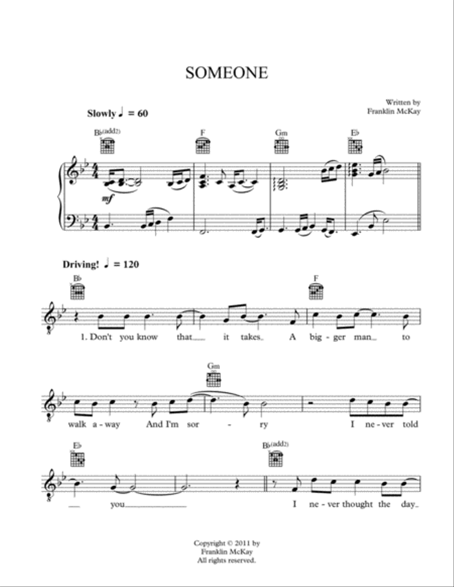 Someone Voice scores gallery preview page 1