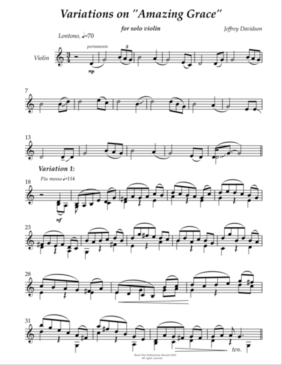 Variations on 