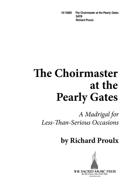 The Choirmaster at the Pearly Gates