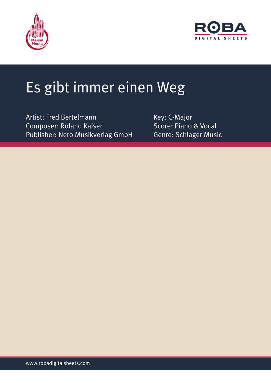 Es gibt immer einen Weg