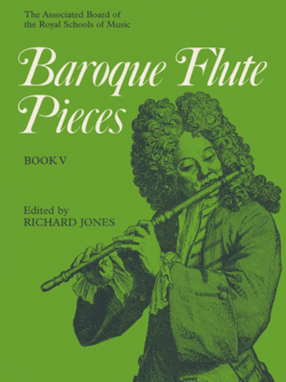 Book cover for Baroque Flute Pieces, Book V