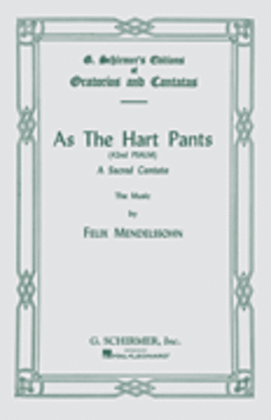 Book cover for As the Hart Pants (Psalm 42)