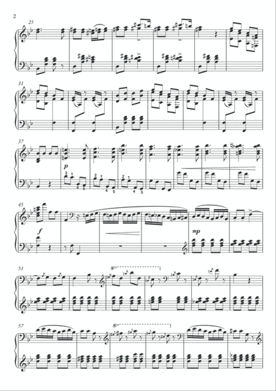 Musical Sketches Piano Solo scores gallery preview page 6