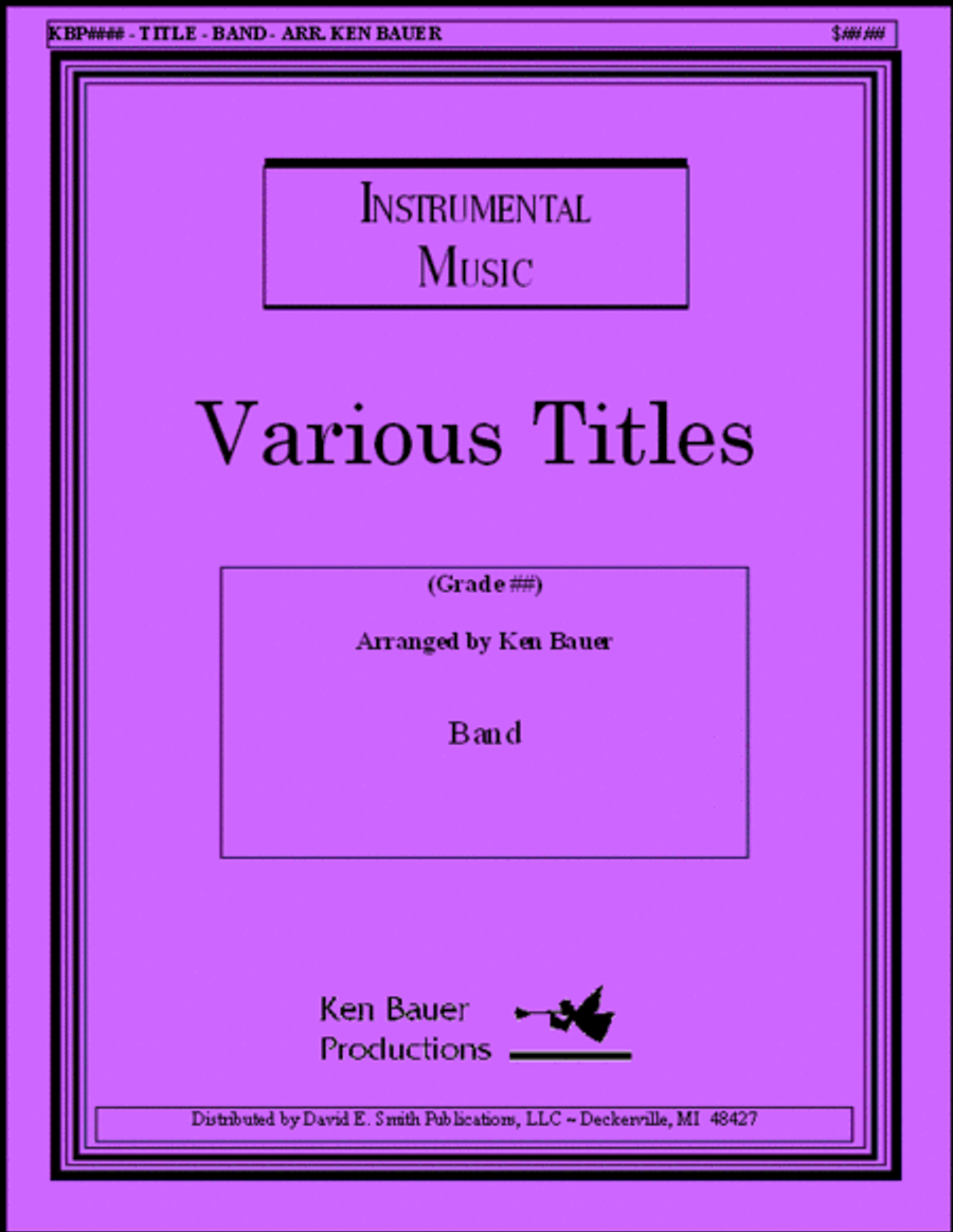 Come, You Thankful People, Come Concert Band scores gallery preview page 1