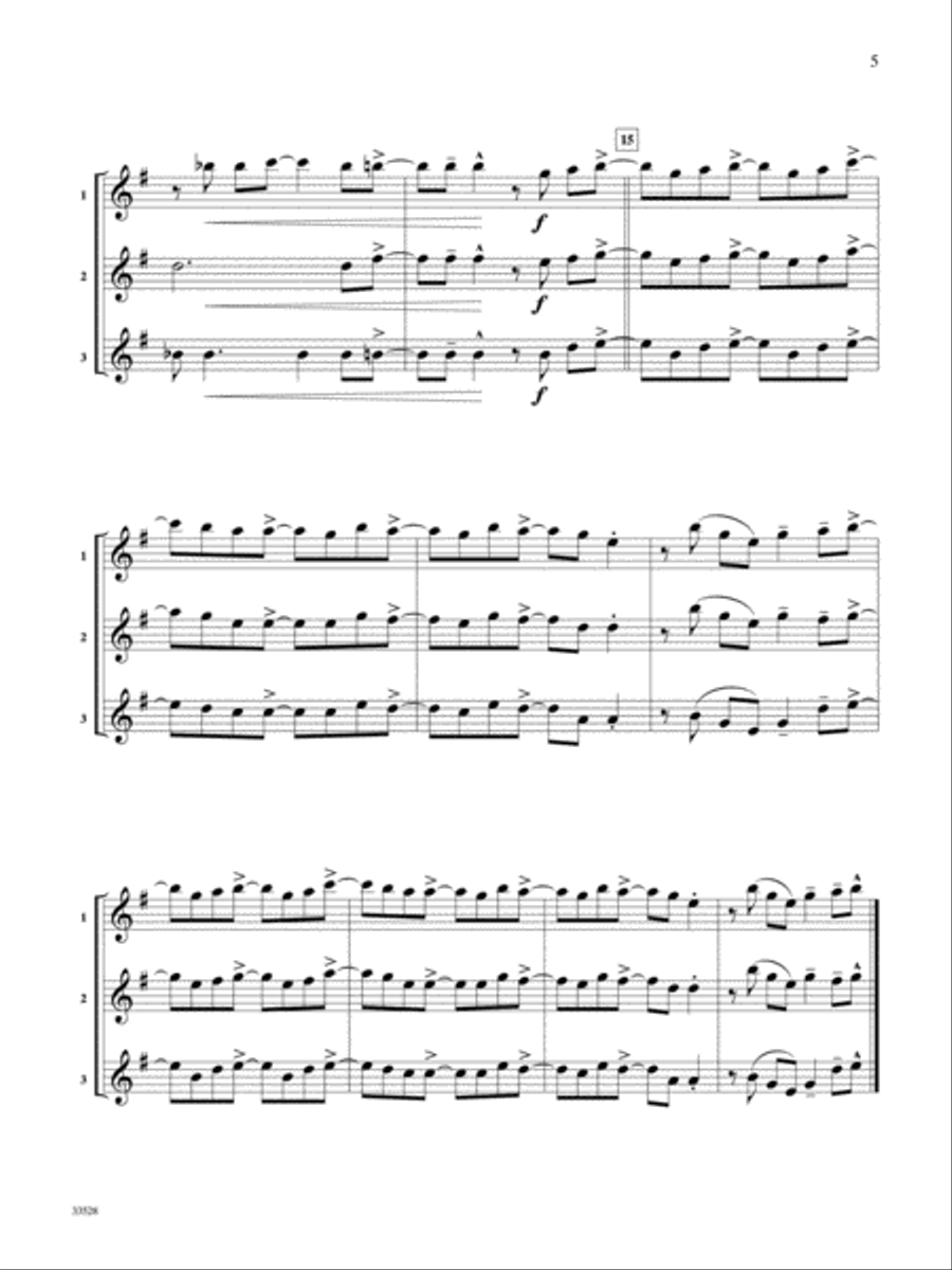 Movie Trios for All Movie Trios for All Small Ensemble scores gallery preview page 6