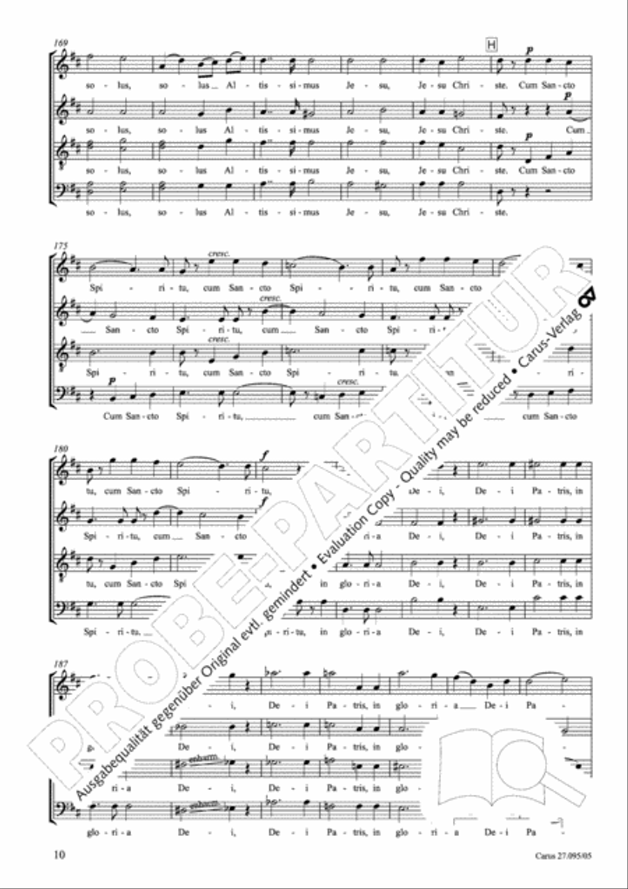 Messe solennelle de sainte Cecile Messe solennelle de sainte Cecile STB scores gallery preview page 11