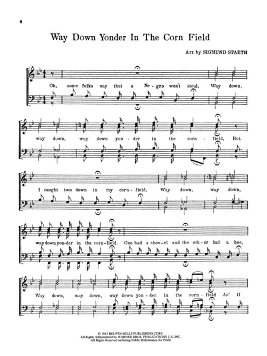 Barber Shop Harmony A Cappella scores gallery preview page 6