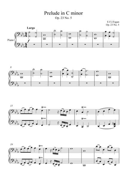 Prelude in C minor Op. 23 No. 5