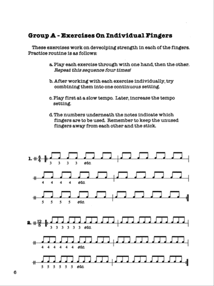 Technique Patterns Drum Set scores gallery preview page 3