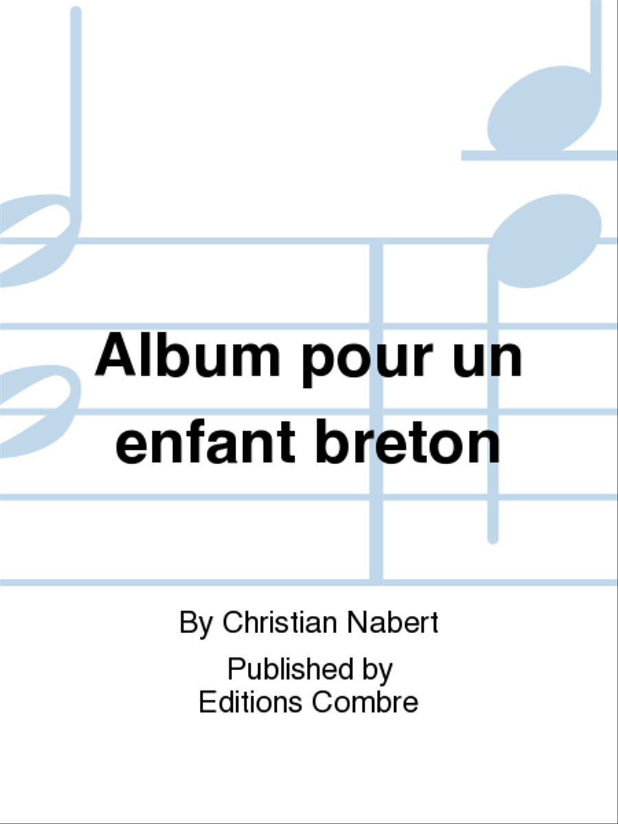 Album pour un enfant breton Piano Solo scores gallery preview page 1