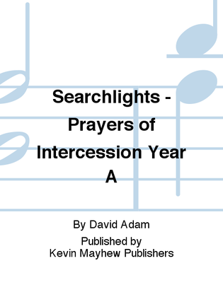 Book cover for Searchlights - Prayers of Intercession Year A