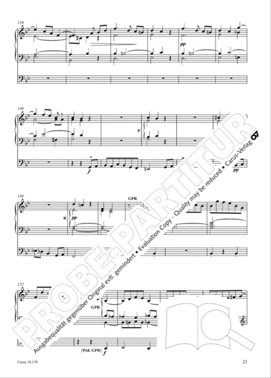 Symphonie No. II pour Orgue Organ scores gallery preview page 38